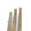 Rounded Oak Bar Pull, Wooden Appliance Handle - Image 9