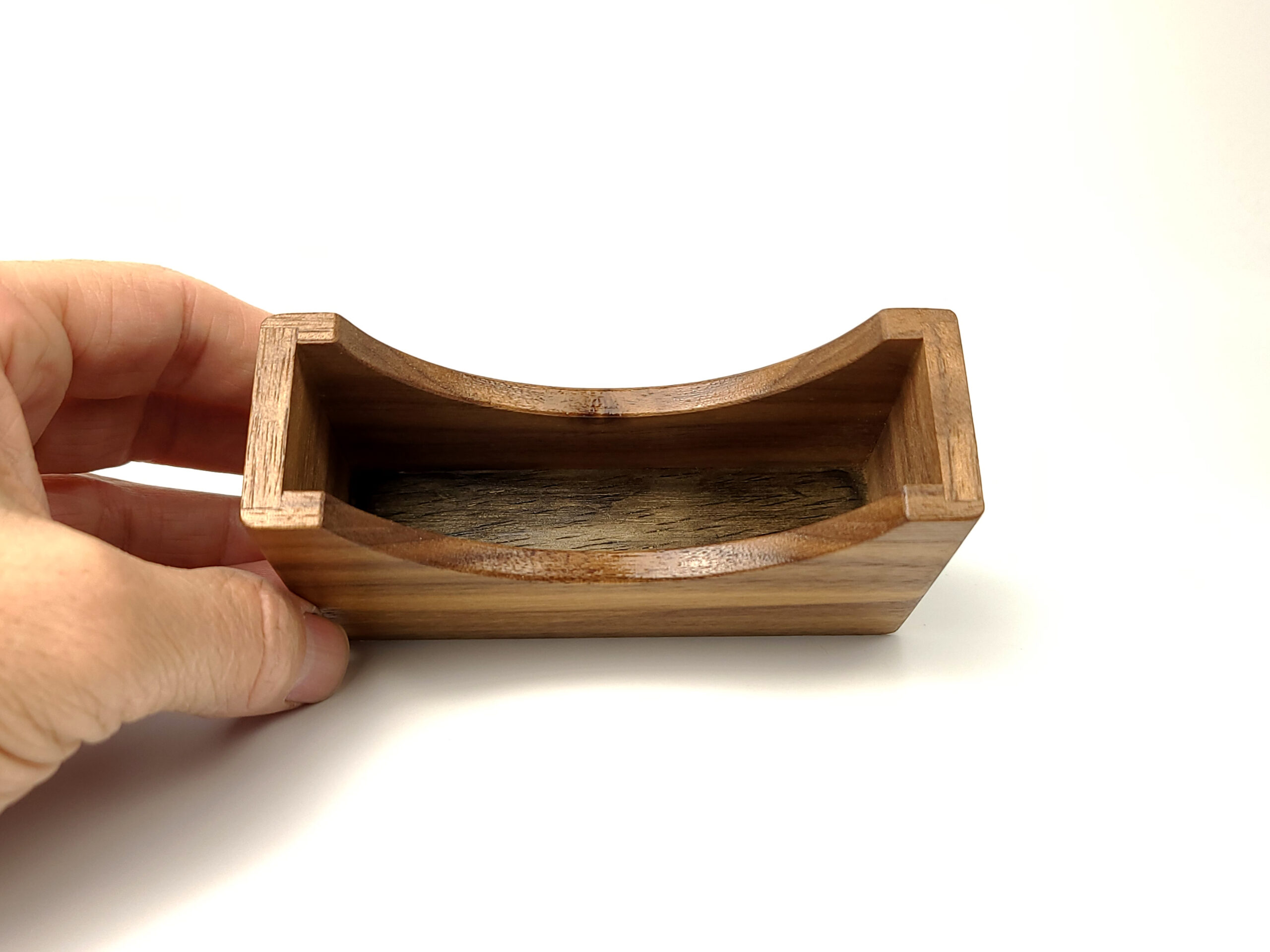 Flat Wood Coaster Holder