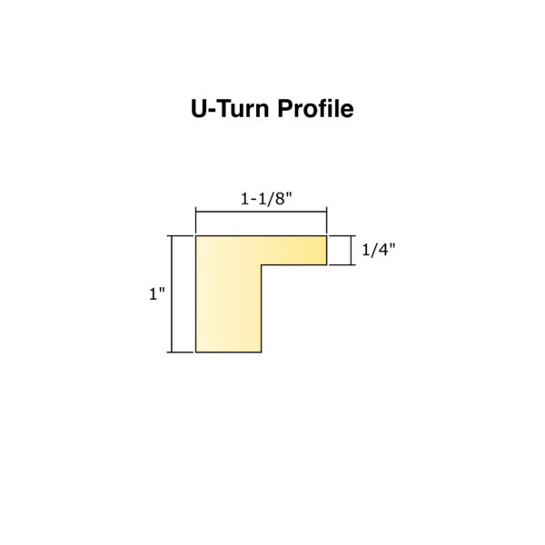 U-Turn Oak Drawer Pull, Wooden Wardrobe Handle - Image 8