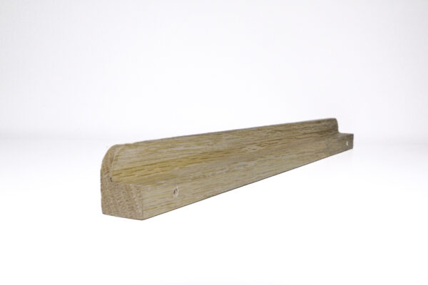 Oversized L-Shaped Oak Drawer Pull, Wooden Wardrobe Handle - Image 6