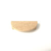 Semicircle Oak Cabinet Pull, Wooden Handle - Image 3