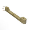 Rounded Oak Bar Pull, Wooden Appliance Handle - Image 5