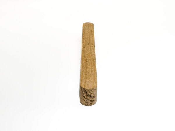 Rounded Oak Bar Pull, Wooden Appliance Handle - Image 6