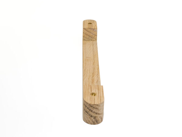 Rounded Oak Bar Pull, Wooden Appliance Handle - Image 8