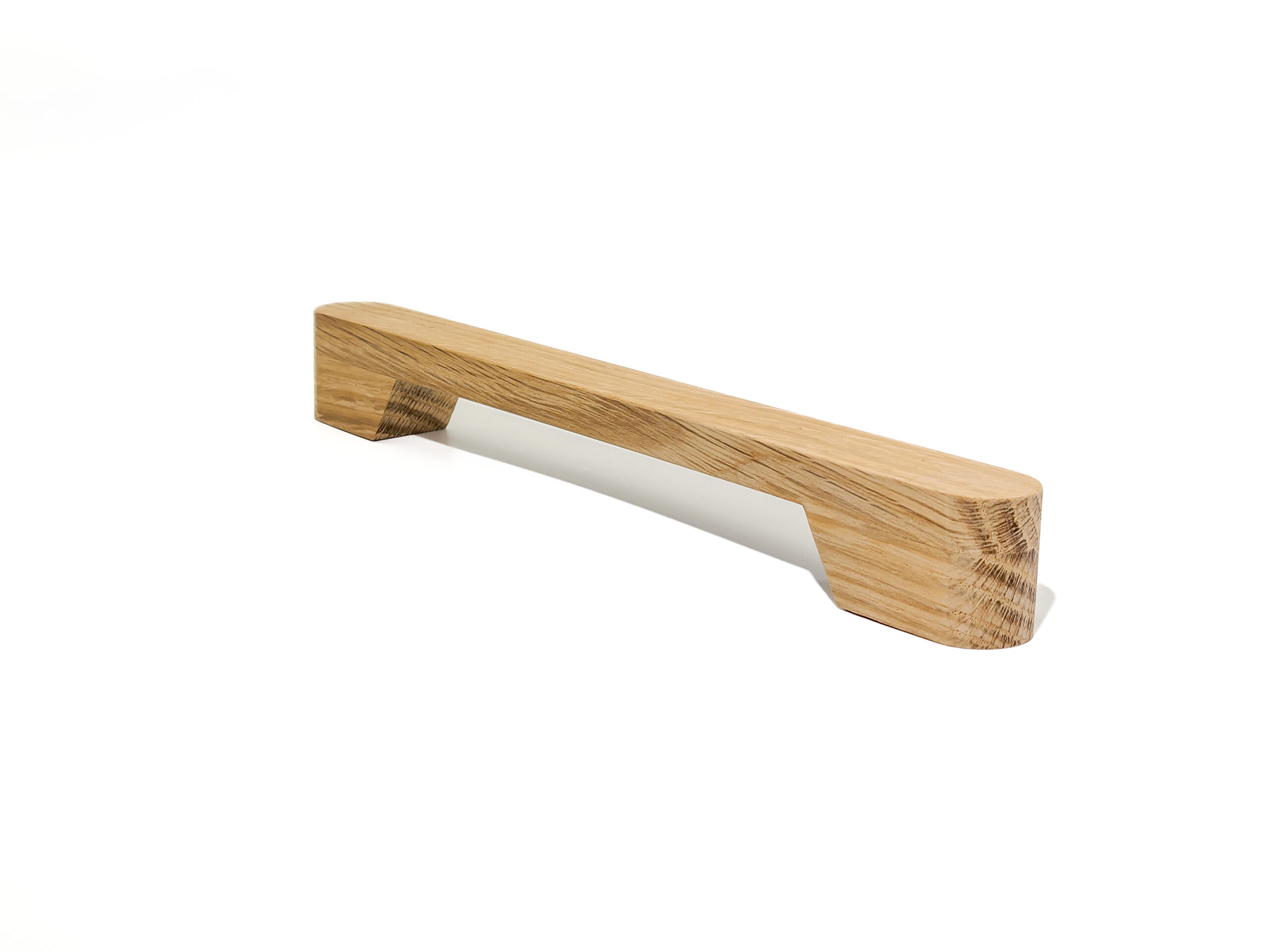 Custom L-Shaped and Rounded Oak Bar pulls (Set of 43 for Bach) - Image 9