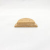 4" Diameter Semicircle Oak Cabinet Pull (1 Pair), Wooden Handle - Image 7