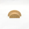 4" Diameter Semicircle Oak Cabinet Pull (1 Pair), Wooden Handle - Image 5