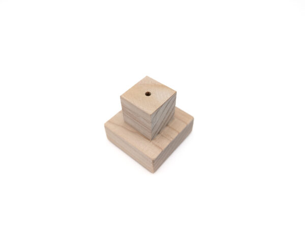 1-1/4" Square Wooden Drawer & Cabinet Knob - Image 10