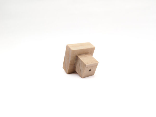 1-1/4" Square Wooden Drawer & Cabinet Knob - Image 9