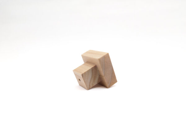 1-1/4" Square Wooden Drawer & Cabinet Knob - Image 6