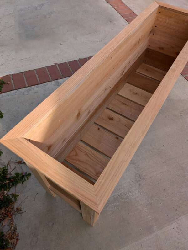 48" Cedar Planter Box - Image 3
