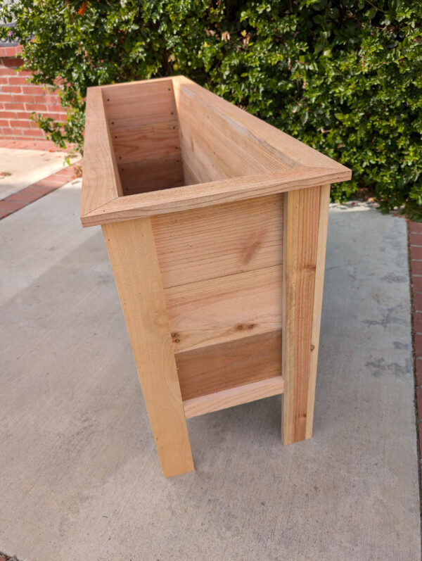 48" Cedar Planter Box - Image 2