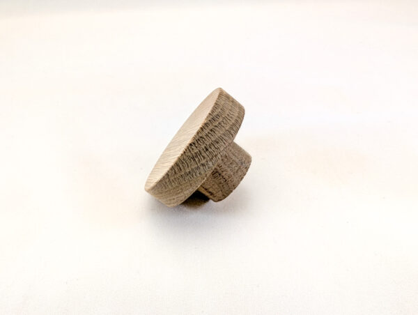 Circular Wooden Drawer & Cabinet Knob - Image 3