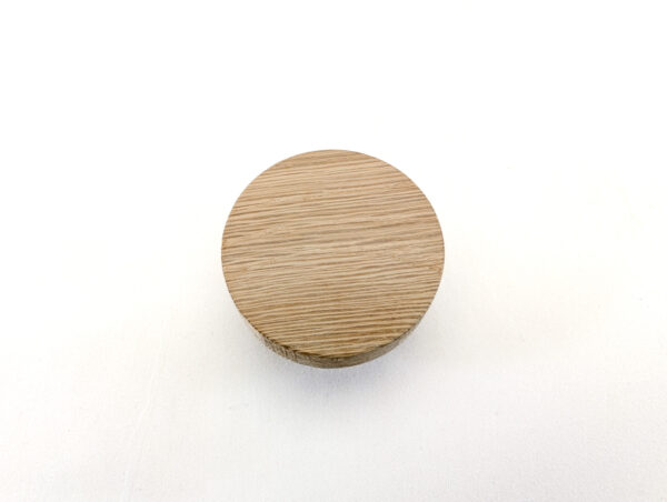 Circular Wooden Drawer & Cabinet Knob - Image 2