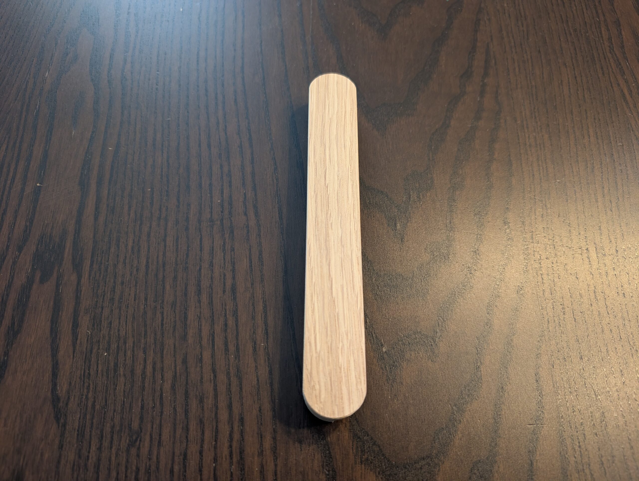 Custom L-Shaped and Rounded Oak Bar pulls (Set of 43 for Bach) - Image 4