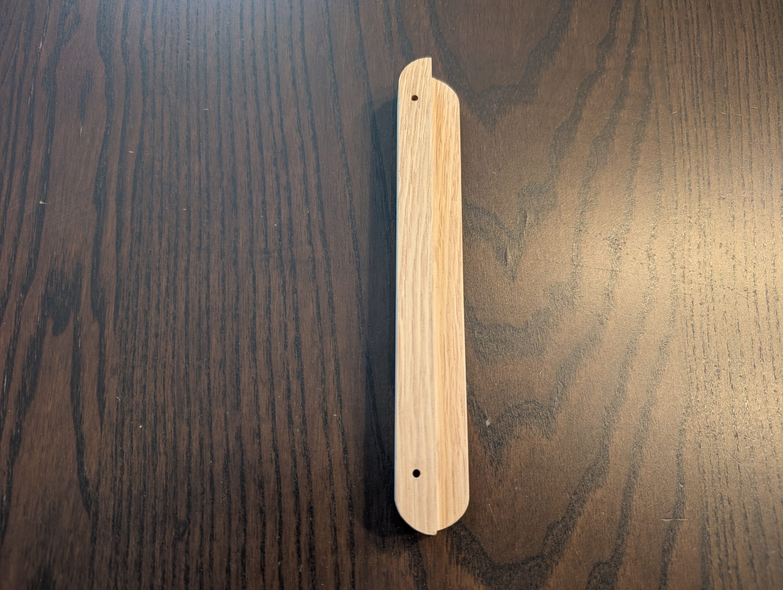 Custom L-Shaped and Rounded Oak Bar pulls (Set of 43 for Bach) - Image 6