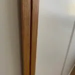 White Cabinets with L-Shaped Handles